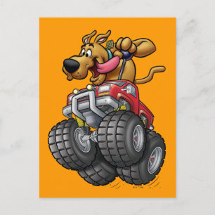 Scooby Doo-Monster Truck Briefkaart