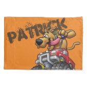 Scooby Doo-Monster Truck Kussensloop (Achterkant)