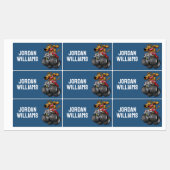 Scooby-Doo Monster Truck Labels (Vel)