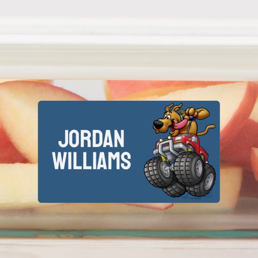 Scooby-Doo Monster Truck Labels (Aangebracht)