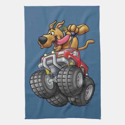 Scooby-Doo Monster Truck Theedoek (Verticaal)