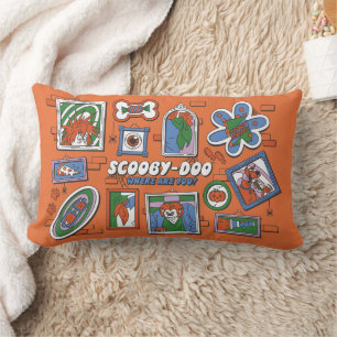 Scooby-Doo Muur van Halloween Lijstframes Kussen