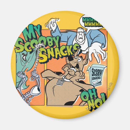 Scooby-Doo "My Scooby Snacks" Magneet (Voorkant)