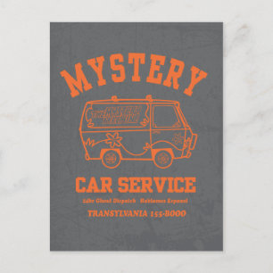 Scooby-Doo "Mystery Car Service" Grafisch Briefkaart