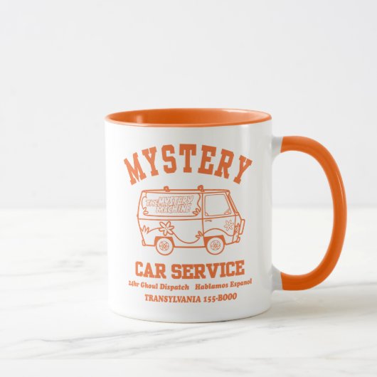 Scooby-Doo "Mystery Car Service" Grafisch Mok (Rechts)