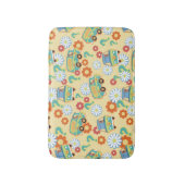 Scooby-Doo Mystery Machine Flower Pattern Badmat (Voorkant Verticaal)