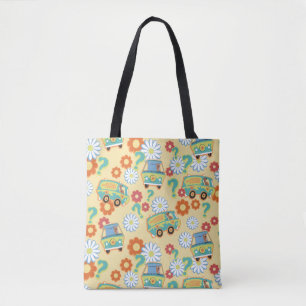 Scooby-Doo Mystery Machine Flower Pattern Draagtas