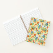 Scooby-Doo Mystery Machine Flower Pattern Notitieboek (Binnen)