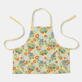 Scooby-Doo Mystery Machine Flower Pattern Schort (Voorkant)