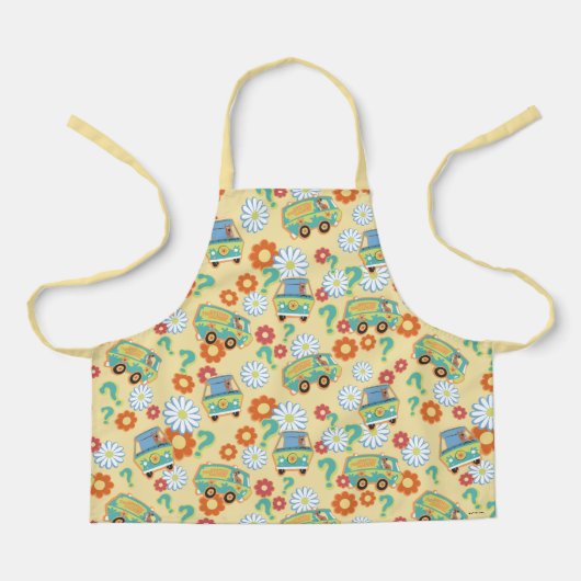 Scooby-Doo Mystery Machine Flower Pattern Schort (Voorkant)