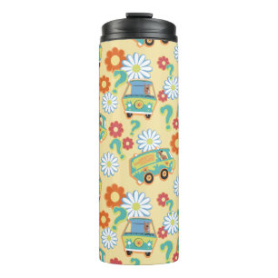 Scooby-Doo Mystery Machine Flower Pattern Thermosbeker