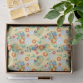 Scooby-Doo Mystery Machine Flower Pattern Tissuepapier (Geschenk)