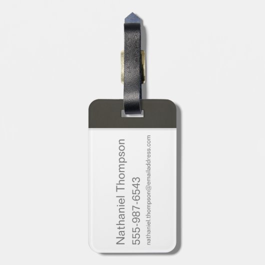 Scooby-Doo | Mystery Machine Grafisch | Bagagelabel (Achterkant verticaal)