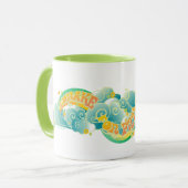 Scooby-Doo | Mystery Machine "I Brake for Pizza" Mok (Voorkant links)