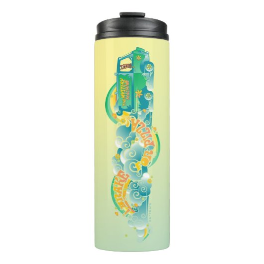 Scooby-Doo | Mystery Machine "I Brake for Pizza" Thermosbeker (Voorkant)