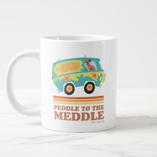 Scooby-Doo Mystery Machine "Peddle to the Meddle" Extra Grote Beker (Links)
