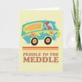 Scooby-Doo Mystery Machine "Peddle to the Meddle" Kaart (Voorkant)