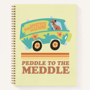 Scooby-Doo Mystery Machine "Peddle to the Meddle" Notitieboek