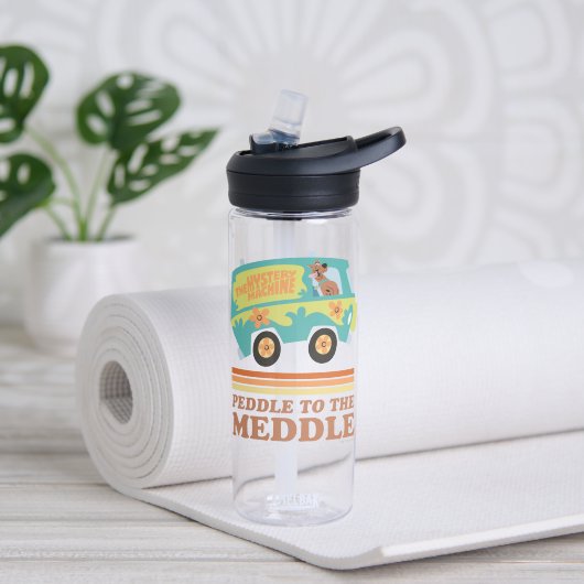 Scooby-Doo Mystery Machine "Peddle to the Meddle" Waterfles (Links)