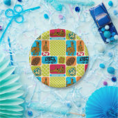 Scooby-Doo Mystery Pattern Papieren Bordje (Feest)