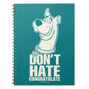 Scooby-Doo "Niet haten, Gefeliciteerd" Grafisch Notitieboek
