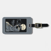 Scooby-Doo Noir Haunted Mansion Graphic Bagagelabel (Voorkant horizontaal)