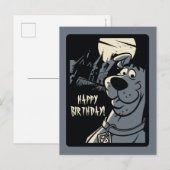 Scooby-Doo Noir Haunted Mansion Graphic Briefkaart (Voorkant / Achterkant)