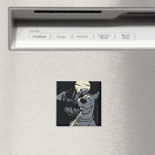 Scooby-Doo Noir Haunted Mansion Graphic Magneet (Insitu (Vaatwasser))