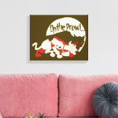 Scooby-Doo "On the Prowl" Canvas Afdruk (Insitu (Woonkamer))