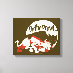 Scooby-Doo "On The Prowl" Canvas Afdruk