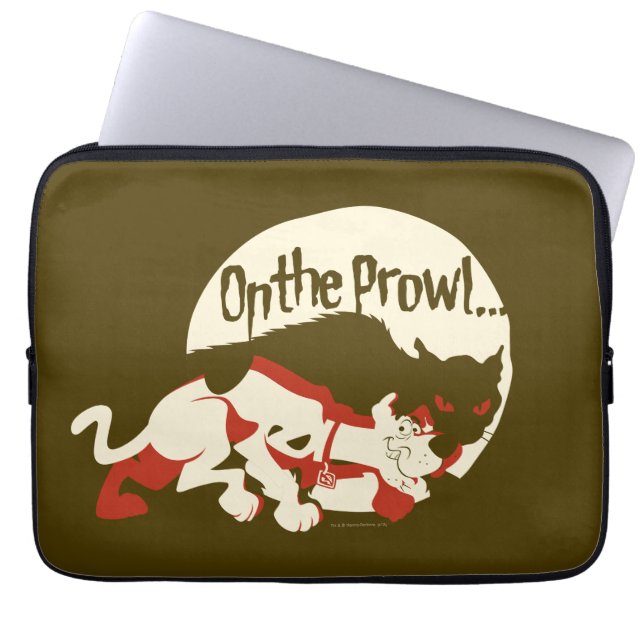 Scooby-Doo "On the Prowl" Laptop Sleeve (Voorkant)