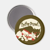 Scooby-Doo "On the Prowl" Magneet (Voorkant / Achterkant)