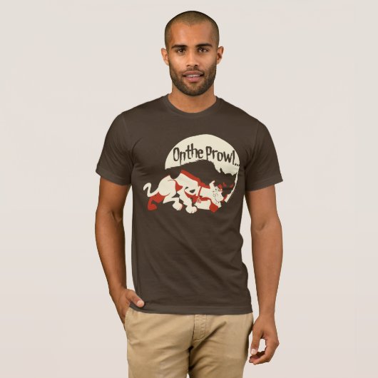 Scooby-Doo "On the Prowl" T-shirt (Voorkant volledig)