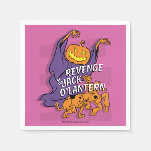 Scooby-doo  Ontvangsten van de Jack O'Lantern Servet
