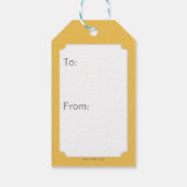 Scooby-Doo Opgewekt Gezicht Cadeaulabel (Achterkant)