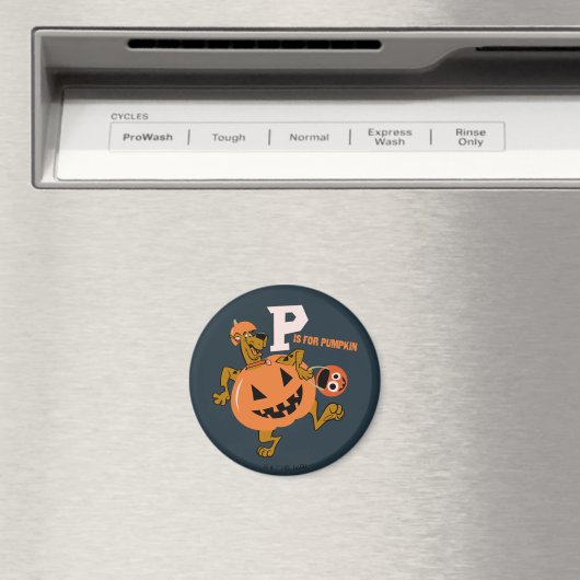 Scooby-Doo | P is voor pompoen Magneet (Insitu (Vaatwasser))