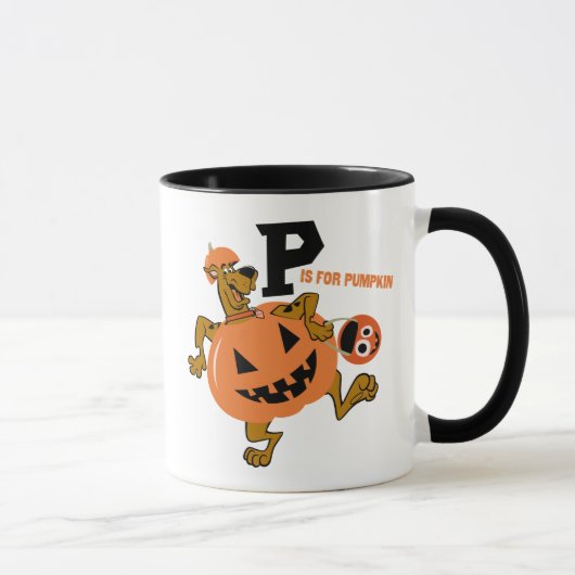 Scooby-Doo | P is voor pompoen Mok (Rechts)