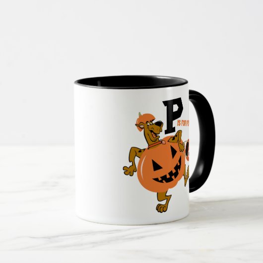 Scooby-Doo | P is voor pompoen Mok (Voorkant rechts)