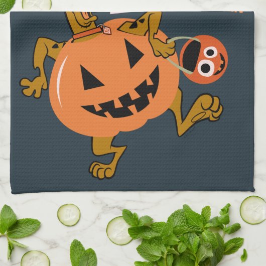 Scooby-Doo | P is voor pompoen Theedoek (Gevouwen)