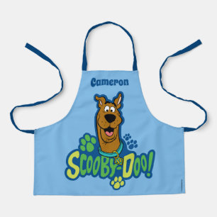 Scooby-doo Pauw Print Character Badge Schort