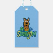 Scooby-Doo Paw Print Character Badge Cadeaulabel (Voorkant)