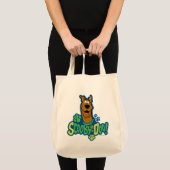 Scooby-Doo Paw Print Character Badge Tote Bag (Voorkant (product))