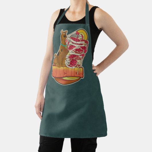Scooby-doo| Pile of Pizza "Munchies" Graphic Schort (Insitu)