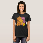 Scooby-Doo | Portret Daphne Flower T-shirt (Voorkant volledig)