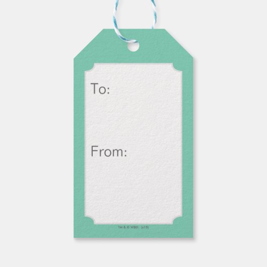 Scooby-Doo Puppy Eyes Cadeaulabel (Achterkant)