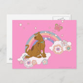 Scooby-Doo Rainbow Butterfly Briefkaart (Voorkant / Achterkant)
