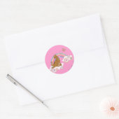 Scooby-Doo Rainbow Butterfly Ronde Sticker (Envelop)