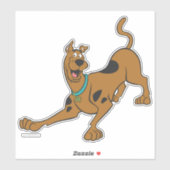 Scooby-Doo Ready To Play Sticker (Vel)