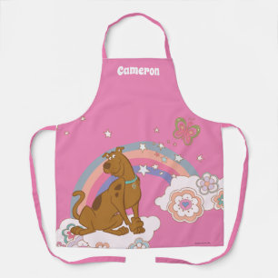 Scooby-doo regenboogvlinder schort