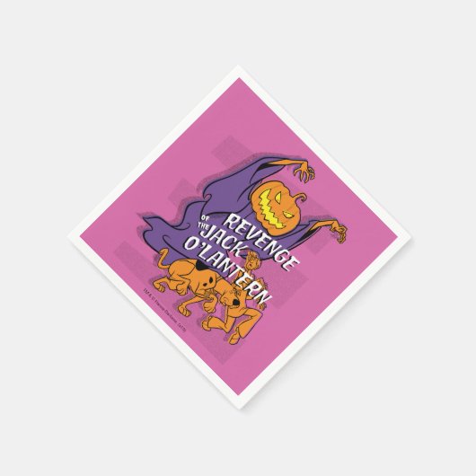 Scooby-Doo | Revenge van de Jack O' Lantern Servet (Hoek)